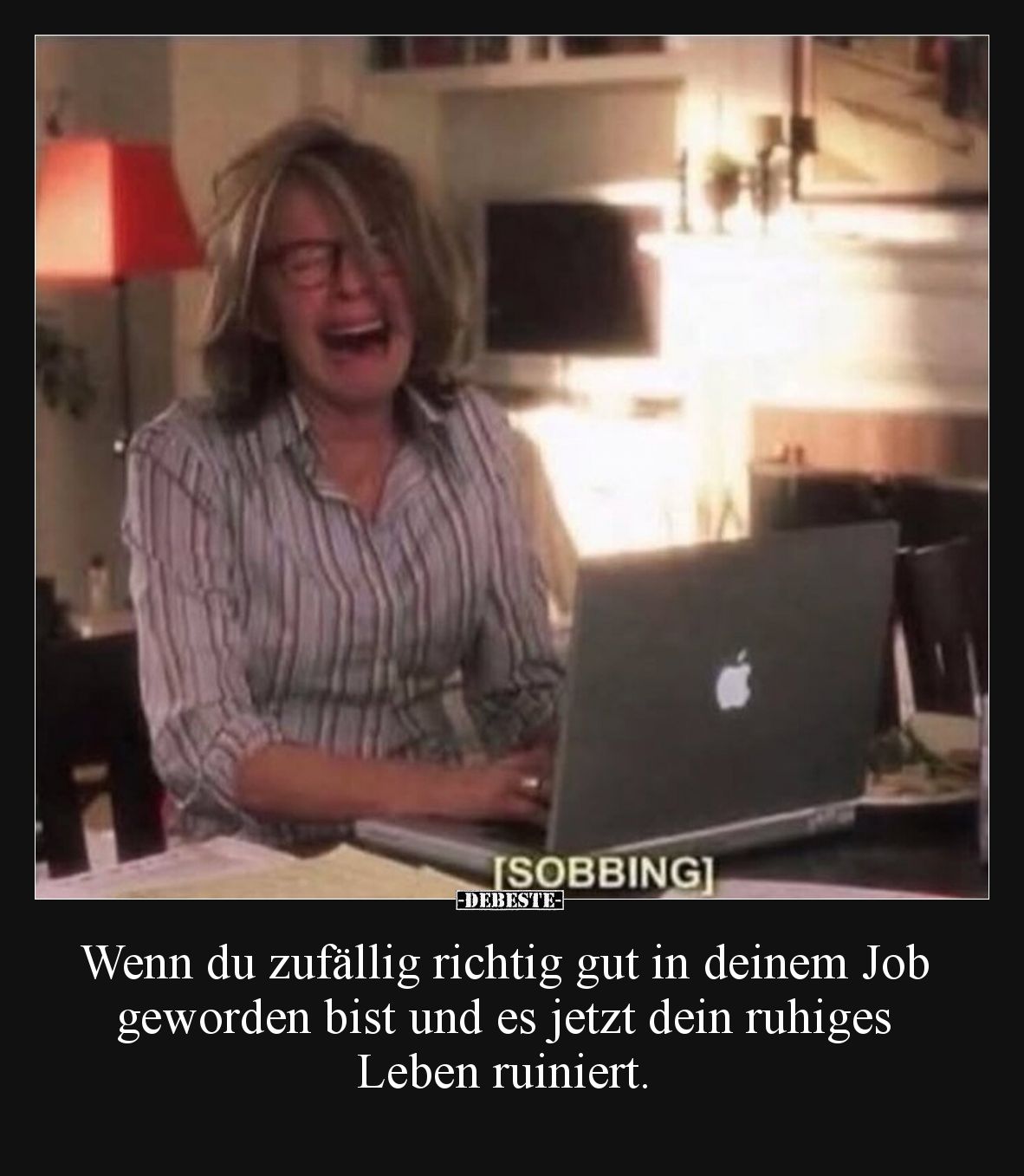 Wenn du zufällig richtig gut in deinem Job geworden bist und es jetzt dein ruhiges Leben ruiniert.