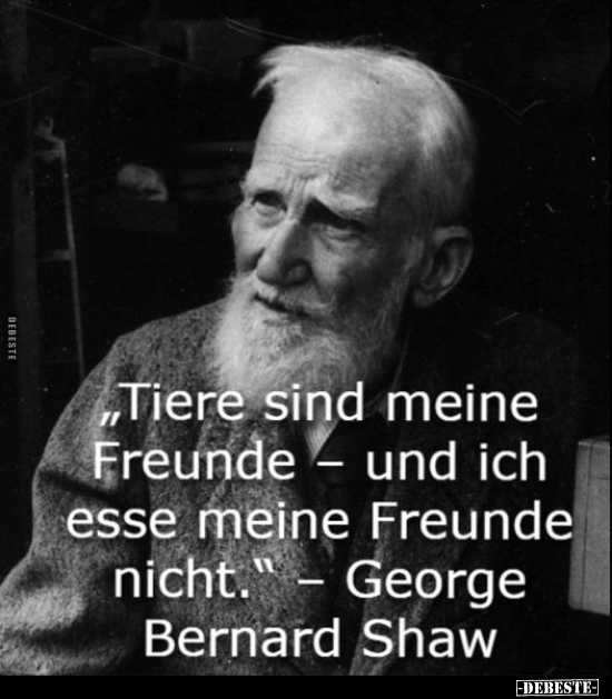 "Tiere sind meine Freunde - und ich esse meine Freunde.." - Lustige Bilder | DEBESTE.de