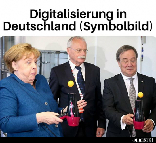 Digitalisierung in Deutschland (Symbolbild).. - Lustige Bilder | DEBESTE.de