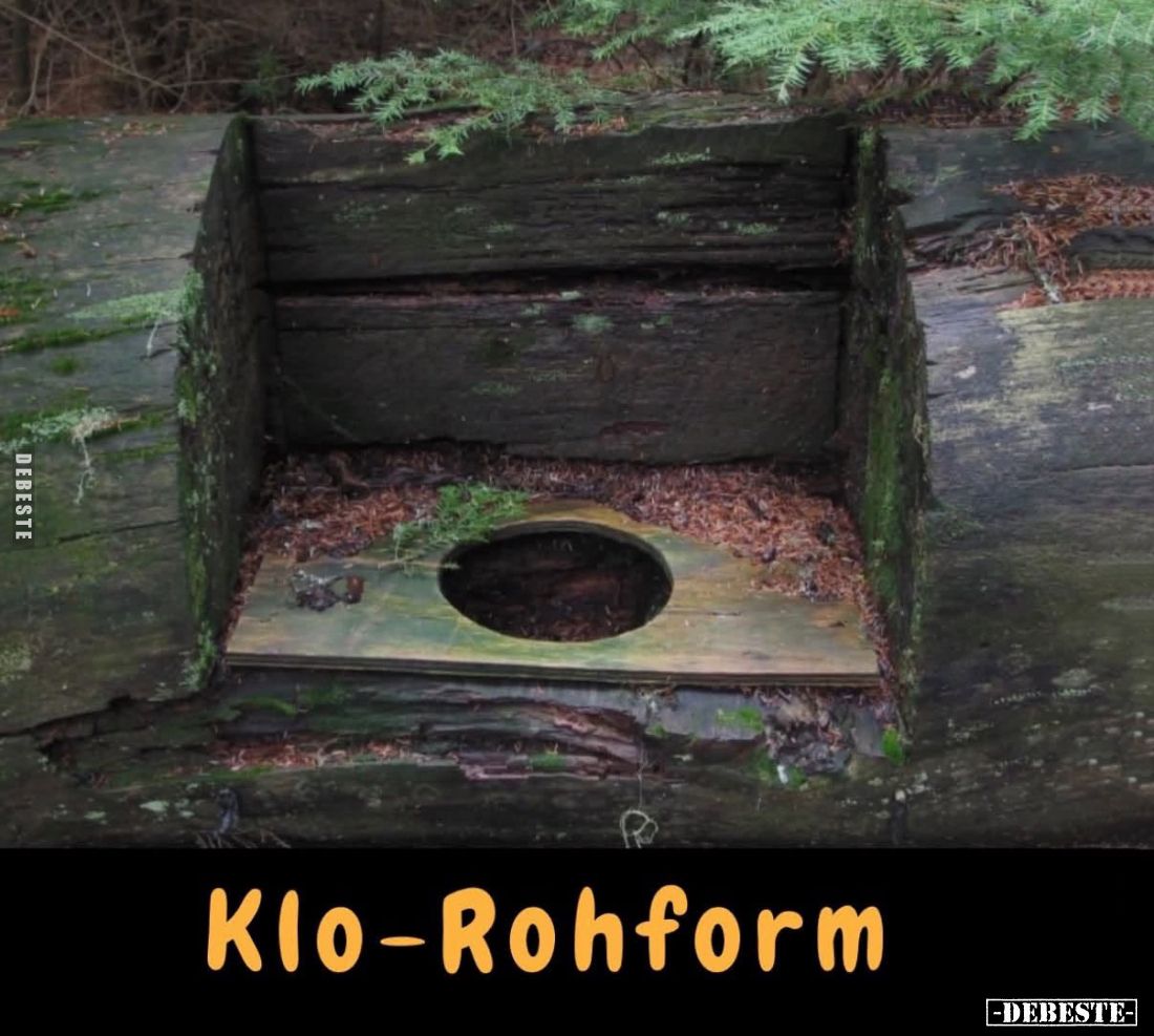 Klo-Rohform.
