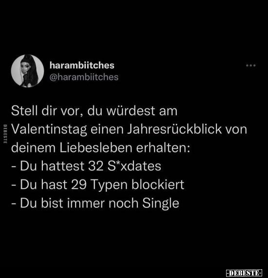 Stell dir vor, du würdest am Valentinstag einen.. - Lustige Bilder | DEBESTE.de