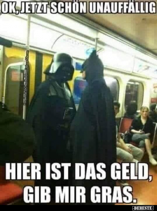 OK, jetzt schön unauffällig. Hier ist das Geld.. - Lustige Bilder | DEBESTE.de