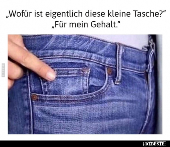 "Wofür ist eigentlich diese kleine Tasche?".. - Lustige Bilder | DEBESTE.de