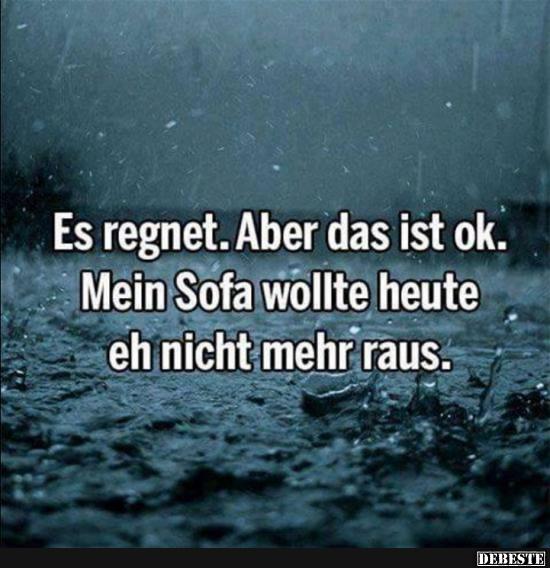 Es regnet. Aber das ist ok. - Lustige Bilder | DEBESTE.de