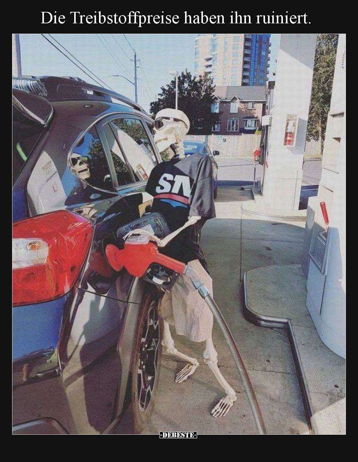 Die Treibstoffpreise haben ihn ruiniert... - Lustige Bilder | DEBESTE.de