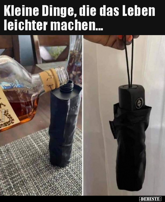 Kleine Dinge, die das Leben leichter machen...