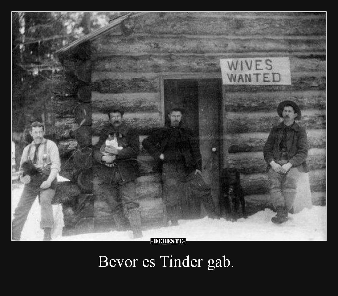 Bevor es Tinder gab.
