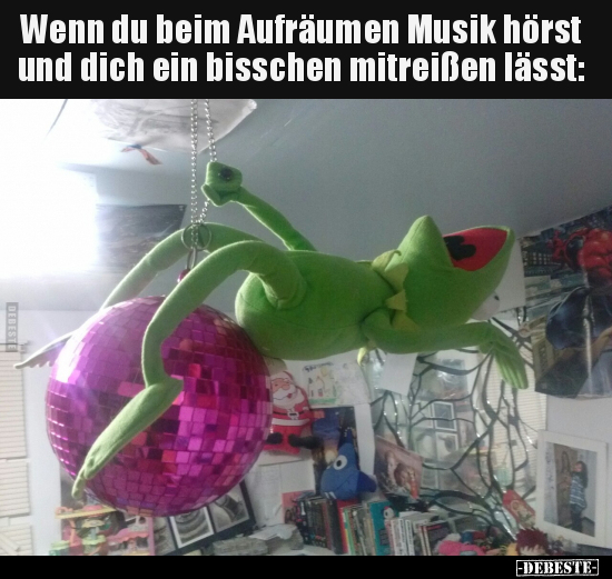 Wenn du beim Aufräumen Musik hörst und dich ein bisschen.. - Lustige Bilder | DEBESTE.de