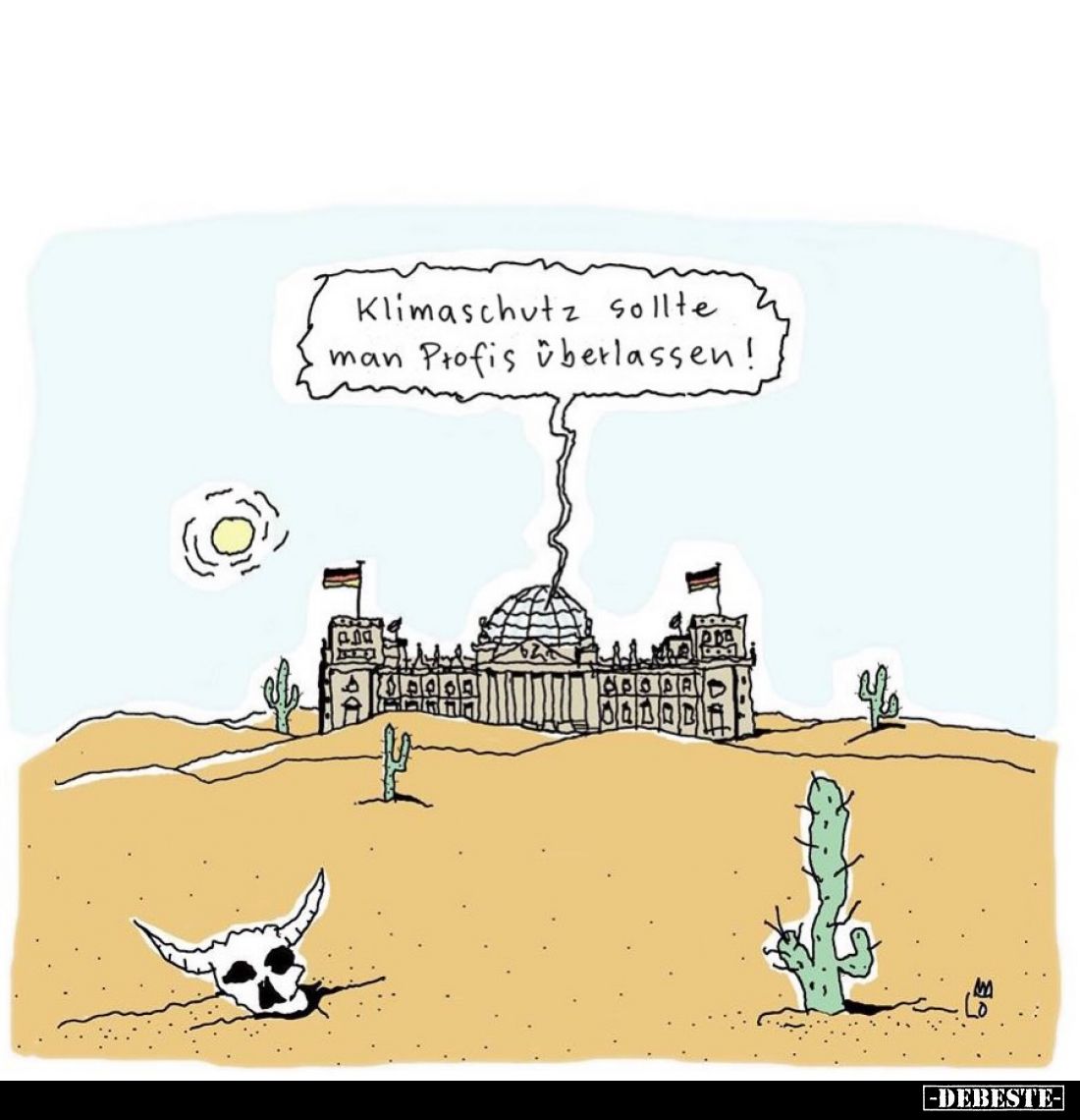 Klimaschutz sollte
man Profis überlassen!