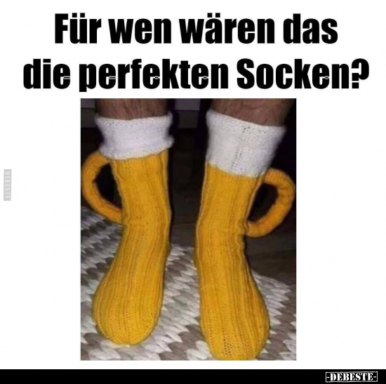 Für wen wären das die perfekten Socken?.. - Lustige Bilder | DEBESTE.de