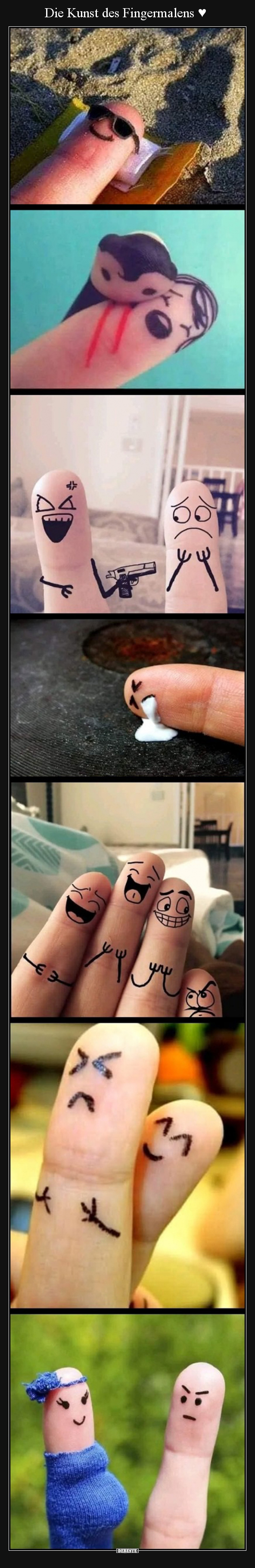 Die Kunst des Fingermalens ♥.. - Lustige Bilder | DEBESTE.de