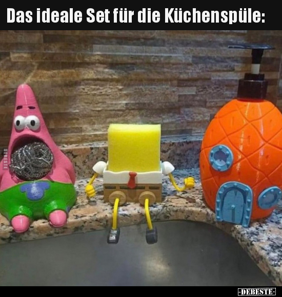 Das ideale Set für die Küchenspüle.. - Lustige Bilder | DEBESTE.de