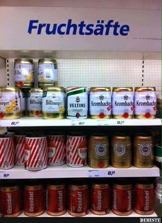 Na dann trinken wir einen 'Feierabendsaft'!