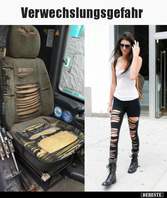 Verwechslungsgefahr..