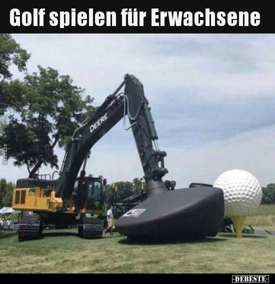 Golf spielen für Erwachsene.. - Lustige Bilder | DEBESTE.de