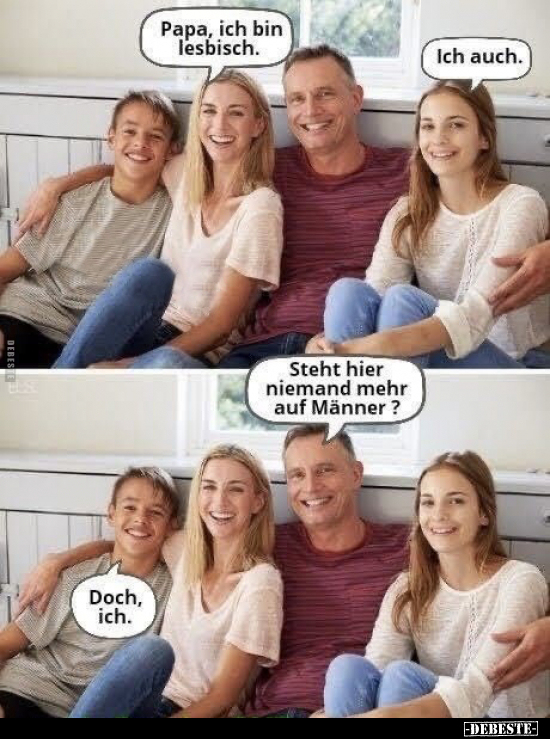 Papa, Männer, Doch