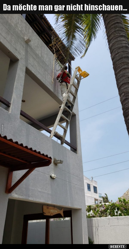 Da möchte man gar nicht hinschauen...