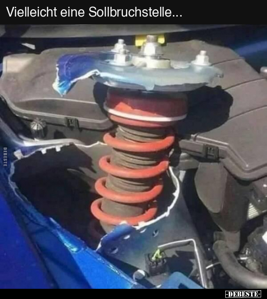 Vielleicht eine Sollbruchstelle...
