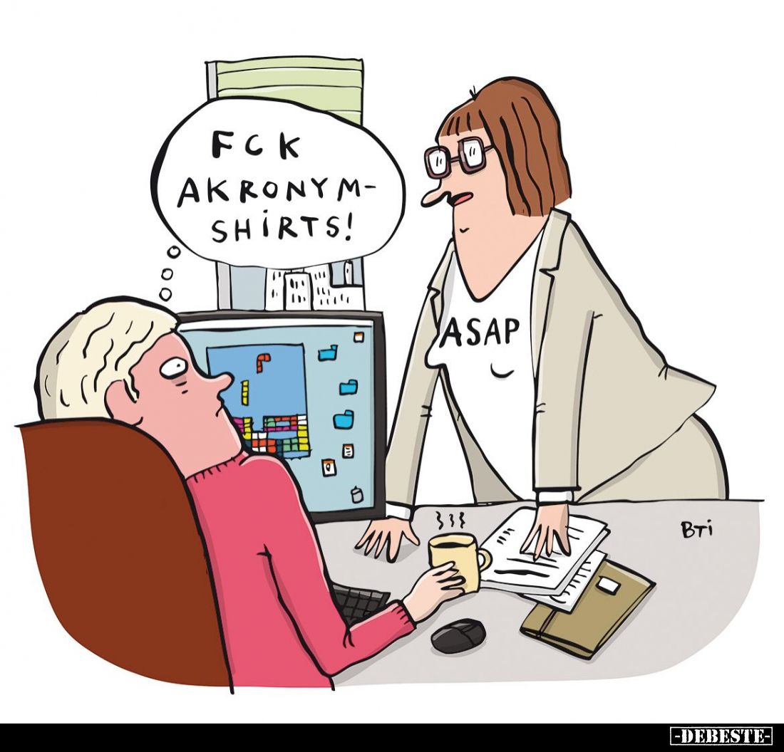 Fck Aakronym-shirts!