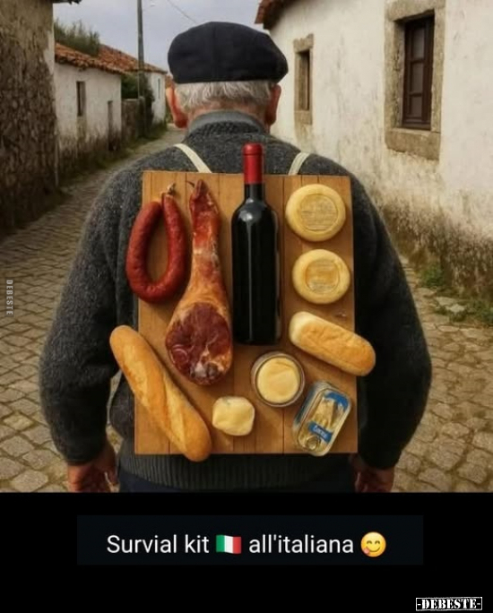 Survial kit all'italiana.