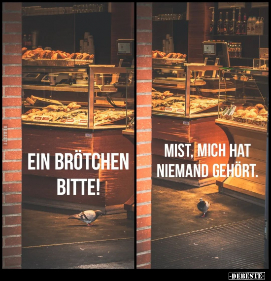 Ein Brötchen bitte!.. - Lustige Bilder | DEBESTE.de