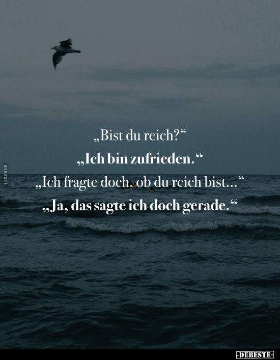 "Bist du reich?".. - Lustige Bilder | DEBESTE.de