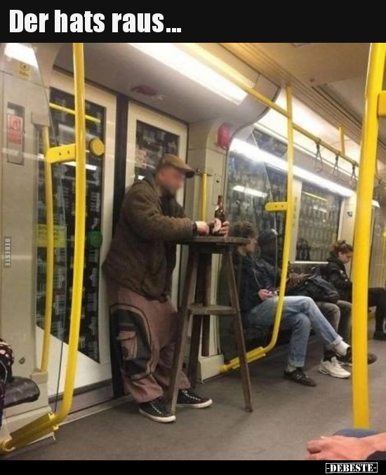 Der hats raus...