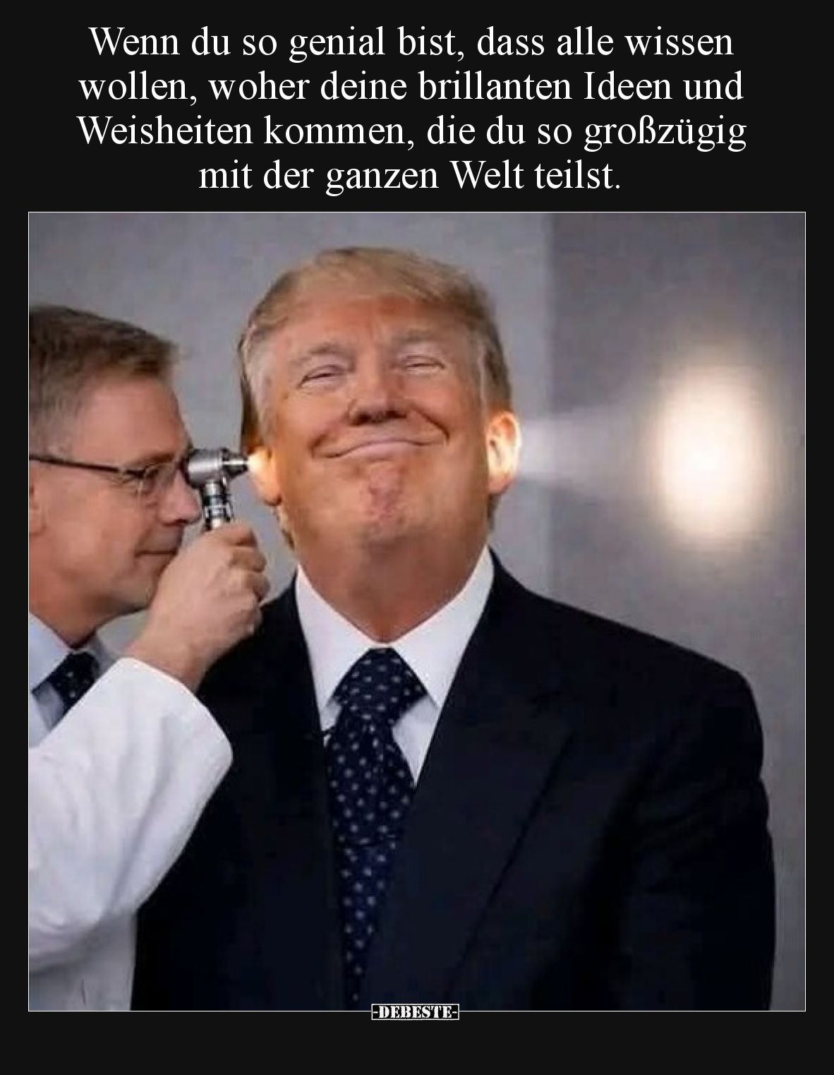 Wenn du so genial bist, dass alle wissen wollen, woher deine brillanten Ideen und Weisheiten kommen, die du so großzügig mit ...
