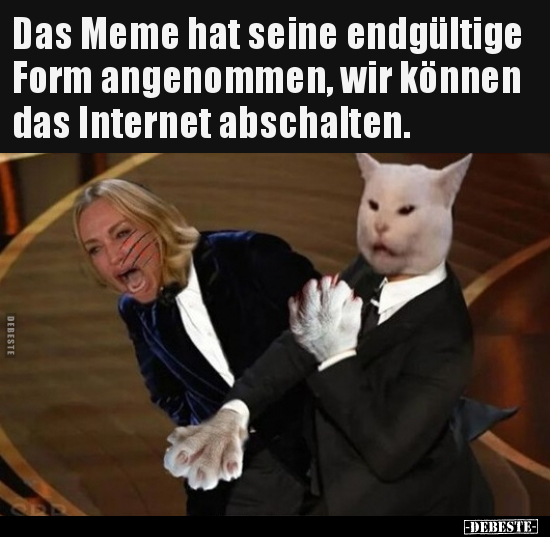 Das Meme hat seine endgültige Form angenommen, wir können.. - Lustige Bilder | DEBESTE.de