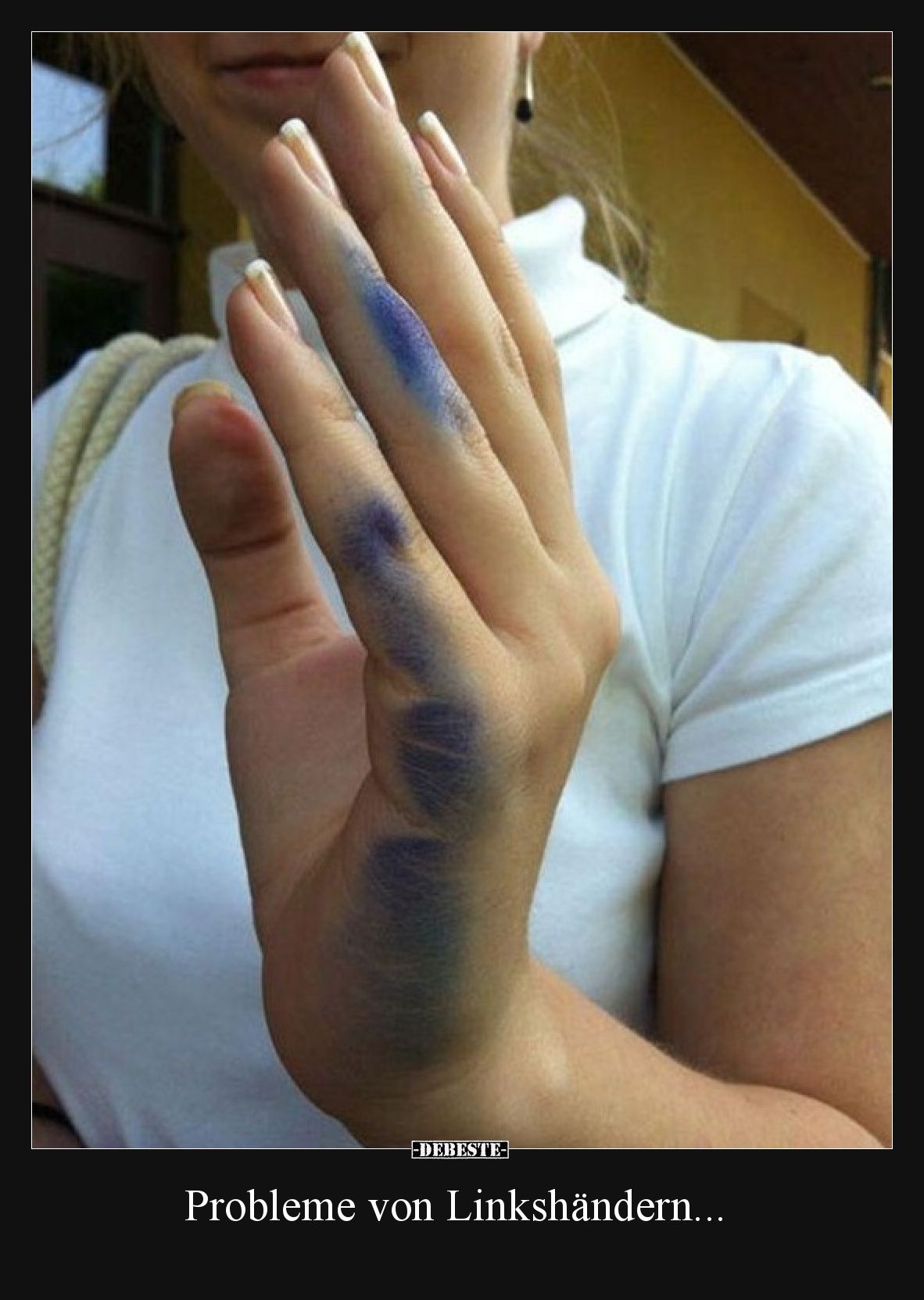 Probleme von Linkshändern...