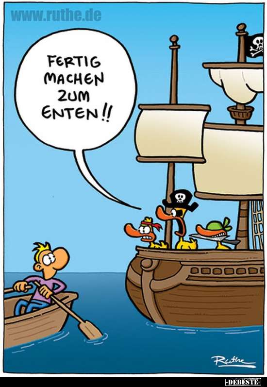 Fertig machen zum Enten!.. - Lustige Bilder | DEBESTE.de