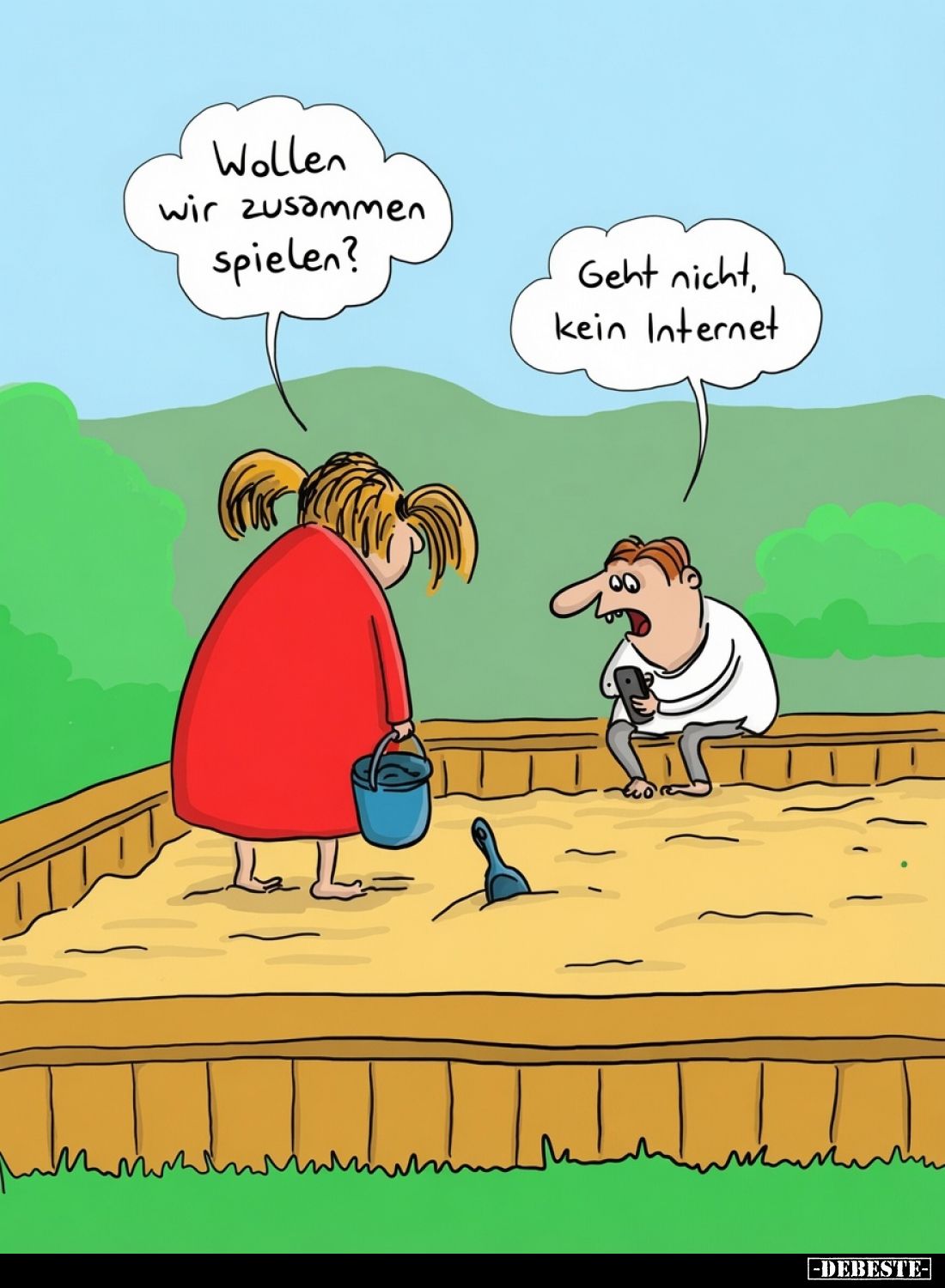 Wollen wir zusammen spielen?... - Lustige Bilder | DEBESTE.de