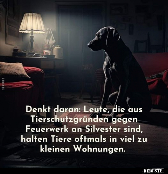 Denkt daran: Leute, die aus Tierschutzgründen.. - Lustige Bilder | DEBESTE.de