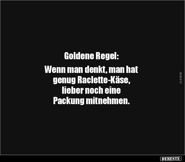 Goldene Regel: Wenn man denkt, man hat genug.. - Lustige Bilder | DEBESTE.de