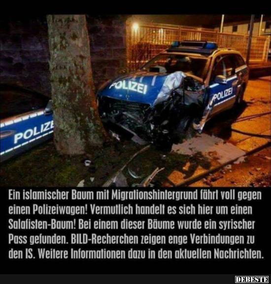 Ein islamischer baum mit Migrationshintergrund..