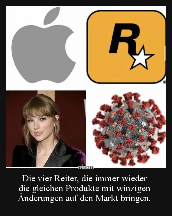 Die vier Reiter, die immer wieder die gleichen Produkte.. - Lustige Bilder | DEBESTE.de