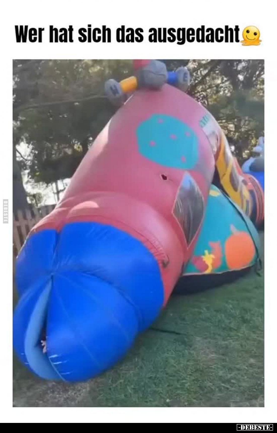 Wer hat sich das ausgedacht.