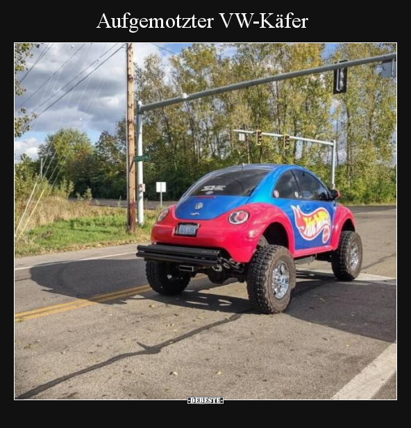 Aufgemotzter VW-Käfer.. - Lustige Bilder | DEBESTE.de