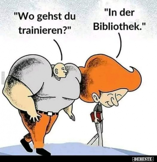"Wo gehst du trainieren?".. - Lustige Bilder | DEBESTE.de