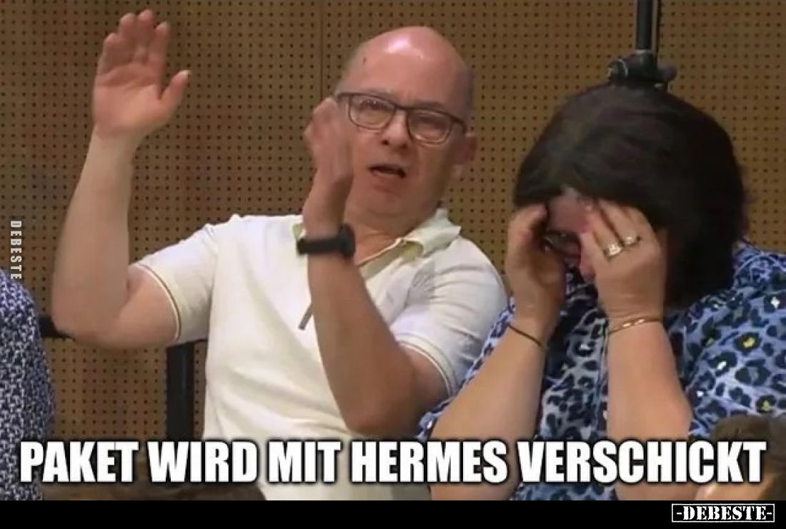 Paket wird mit Hermes verschickt... - Lustige Bilder | DEBESTE.de