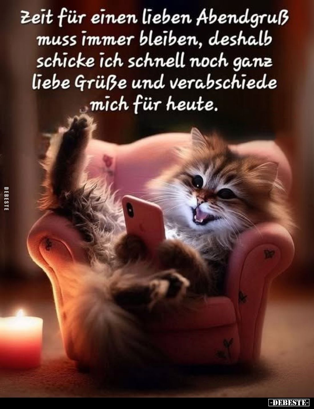 Zeit für einen lieben Abendgruß muss immer bleiben, deshalb schicke ich schnell noch ganz liebe Grüße und verabschiede mich f...