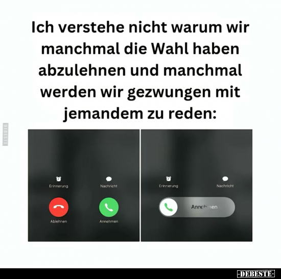 Wahl, Reden