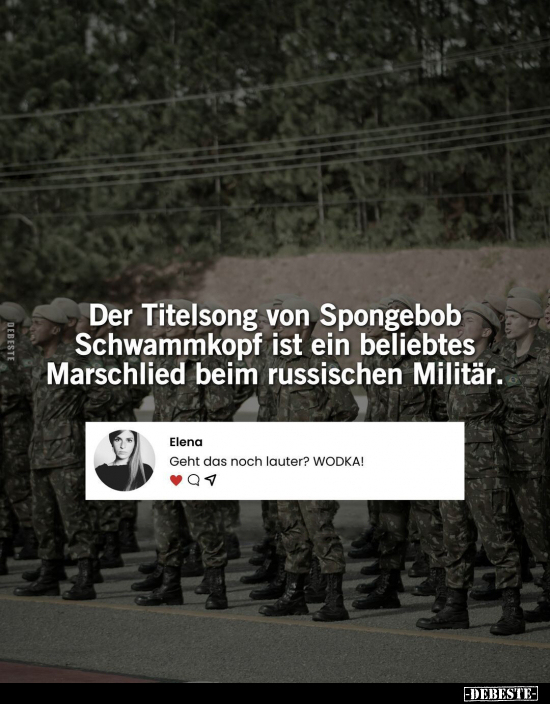 Der Titelsong von Spongebob Schwammkopf ist ein beliebtes.. - Lustige Bilder | DEBESTE.de