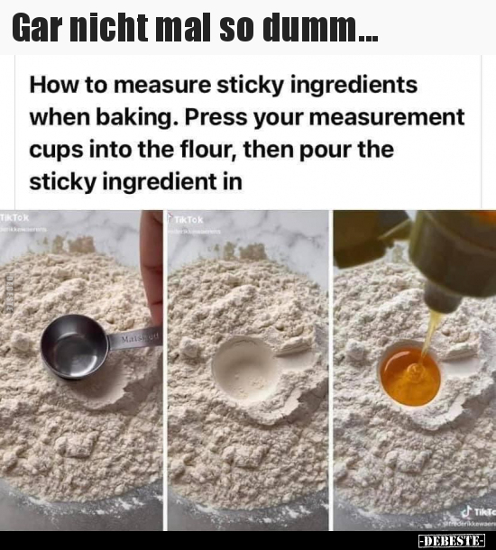 Gar nicht mal so dumm...