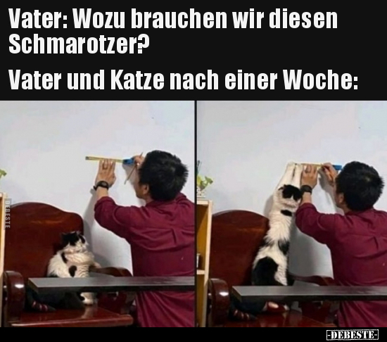 Vater: Wozu brauchen wir diesen Schmarotzer?.. - Lustige Bilder | DEBESTE.de