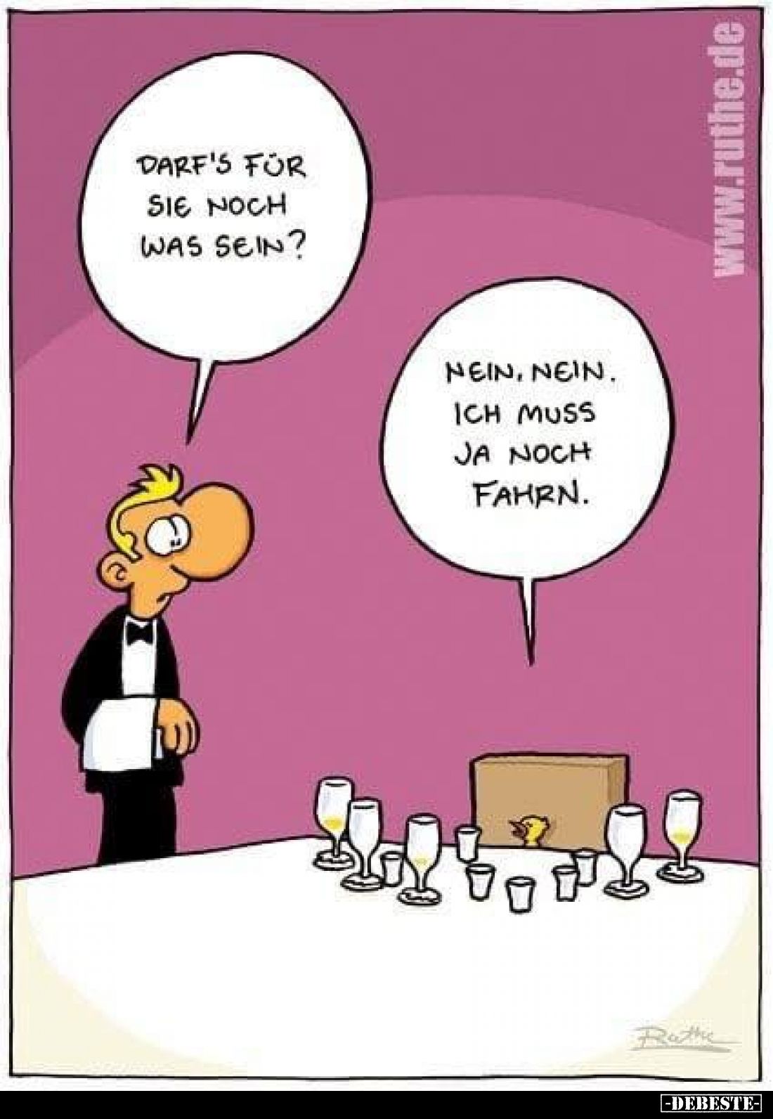 Darf's für Sie noch was sein?.. - Lustige Bilder | DEBESTE.de