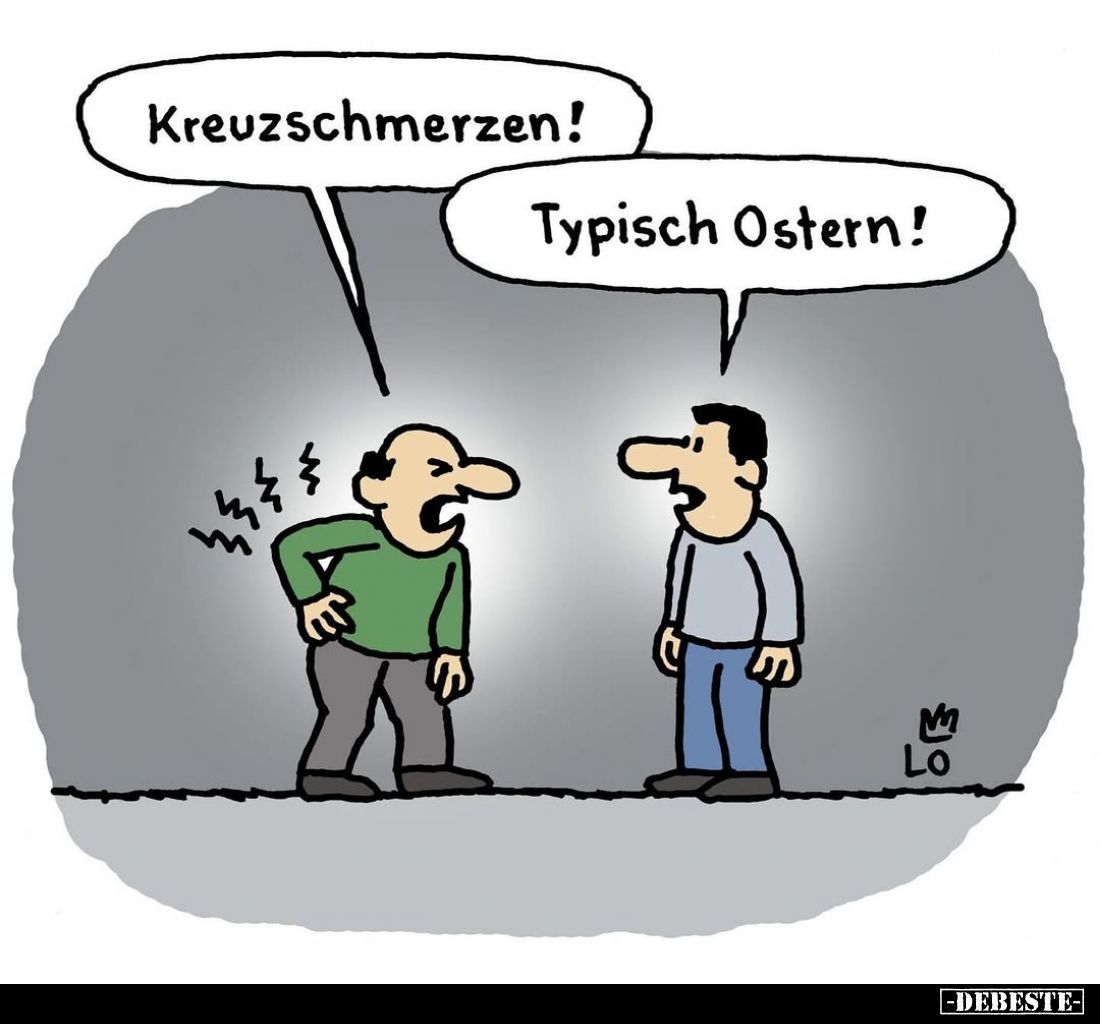 Kreuzschmerzen!.. - Lustige Bilder | DEBESTE.de