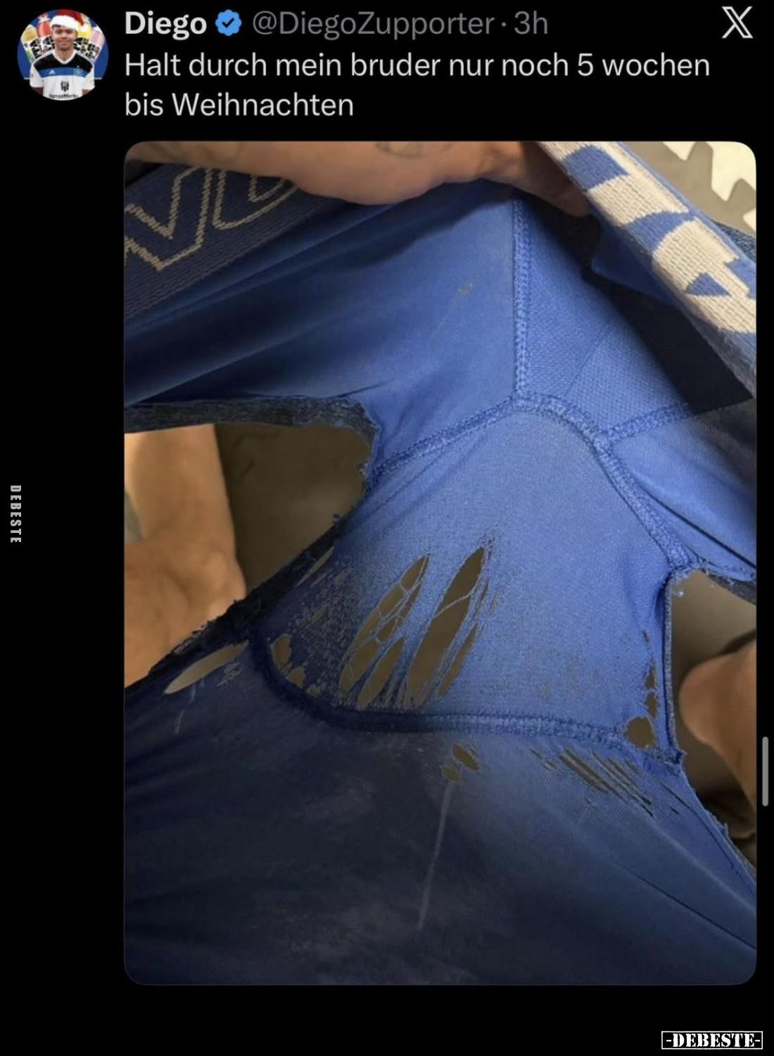 Halt durch mein bruder nur noch 5 wochen bis Weihnachten