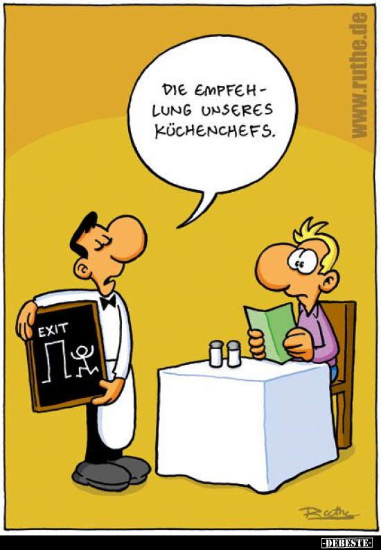 Die Empfehlung unseres Küchenchefs..