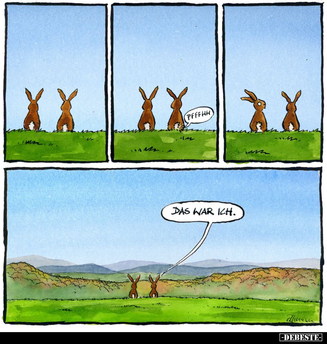 Das war ich.